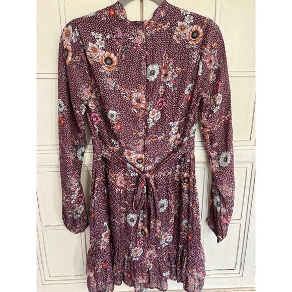 Lost + Wander size medium floral mini dress - Picture 5 of 6